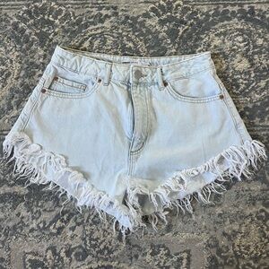 garage jean shorts